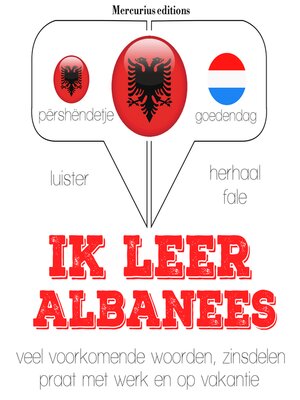 cover image of Ik leer Albanees
